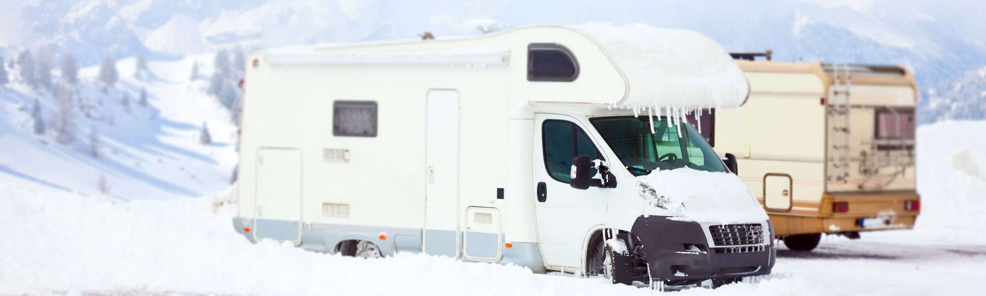 Wintercamping: Für mehr Komfort das Wohnmobil abdichten