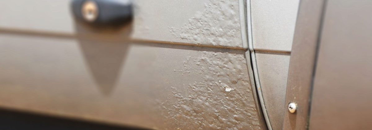 Lackschaden Radkasten|Lack abgeplatzt beim Wohnmobil