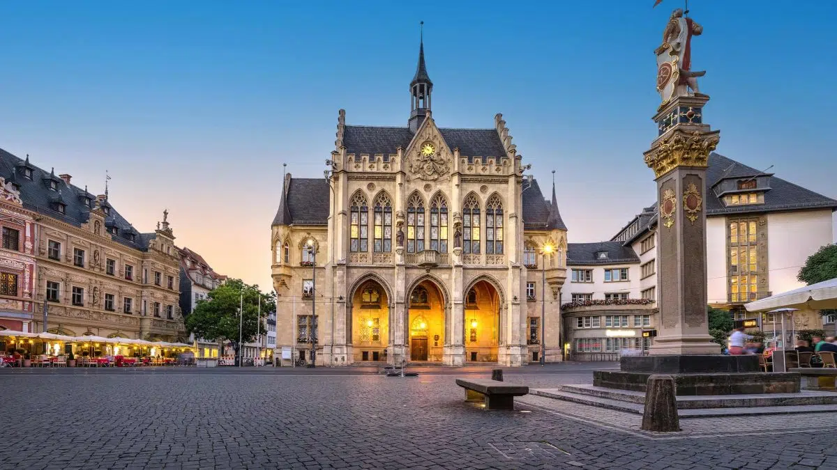 Mit dem Wohnmobil in Erfurt unterwegs