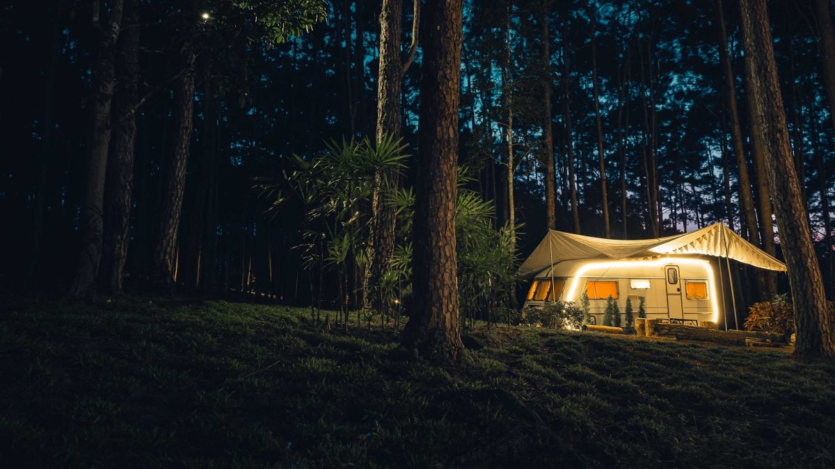 Luxuriöses Glamping: Wohnmobile werden zur Wellness-Oase